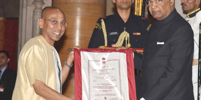 National Award received by Akshayapatra