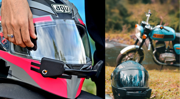 NAVisor-a Helmet that turns into a Navigation Device